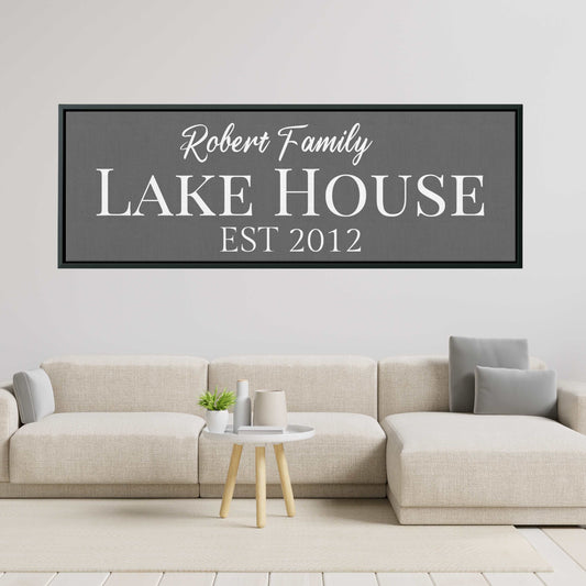 Lake House Sign Personalized | Custom Lake House Sign | Lakehouse Name Sign | Custom Family Lake House Decor | Cabin Home Lake Signs | Lake Life Sign |