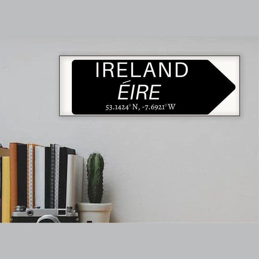 Irish Eire Wood Sign
