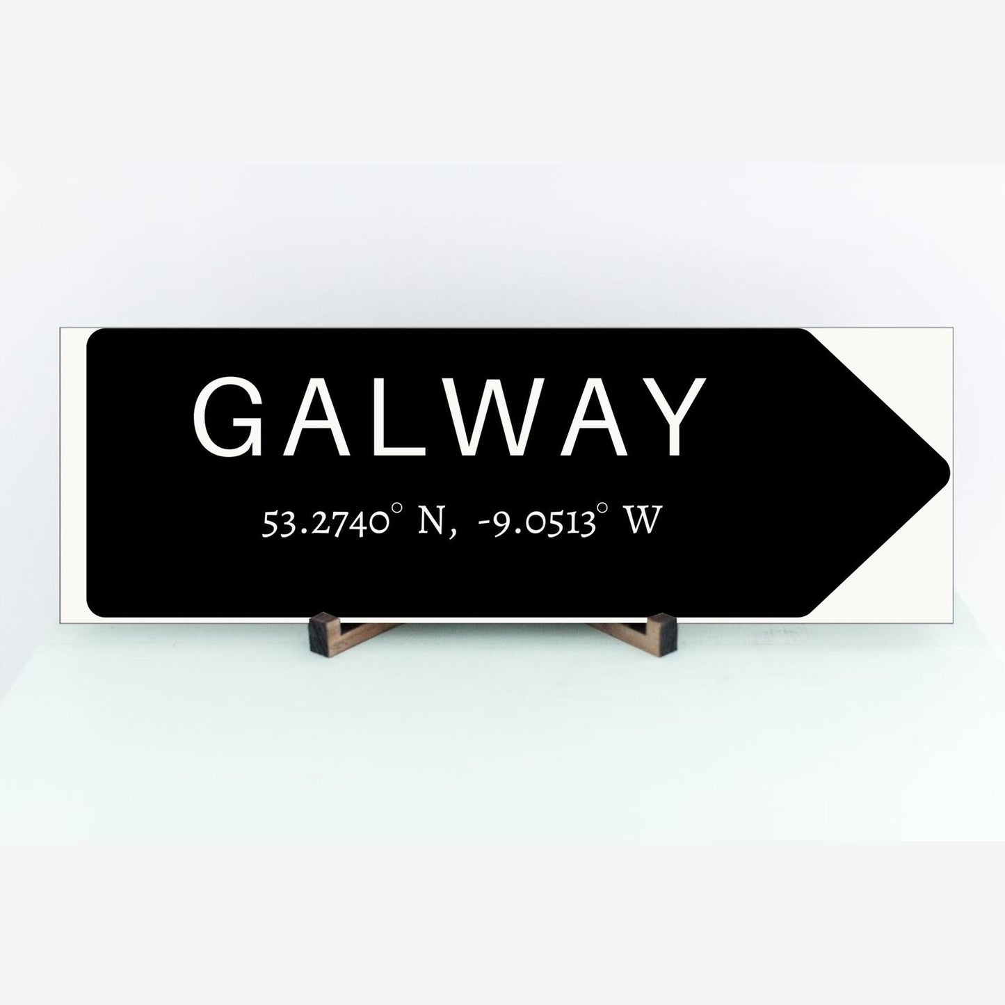 Irish Galway Wood Sign